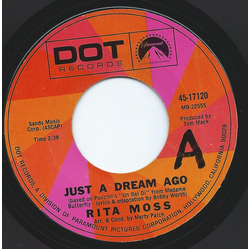 Rita Moss Just A Dream Ago Vinyl 7" USED