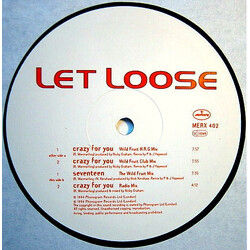 Let Loose Crazy For You (The Wild Fruit Mixes) VINYL 12" USED