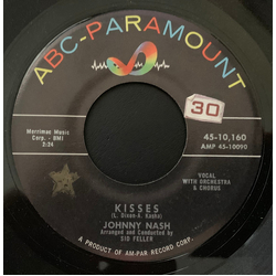 Johnny Nash Kisses Vinyl 7" USED