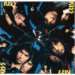 Kiss Crazy Nights Vinyl LP USED