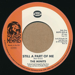 The Minits Still A Part Of Me Vinyl 7" USED
