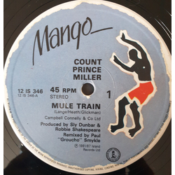 Count Prince Miller Mule Train Vinyl 12" USED