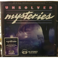 Gary Remal Malkin Unsolved Mysteries: Ghosts • Hauntings • The Unexplained (Original Broadcast Soundtrack) Vinyl LP USED