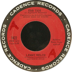 Lenny Welch Ebb Tide USED VINYL 7"