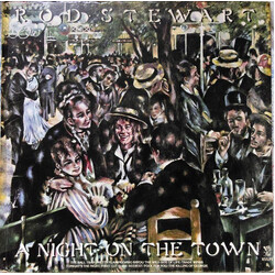 Rod Stewart A Night On The Town Vinyl LP USED