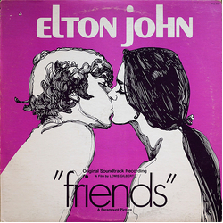 Elton John Friends Vinyl LP USED