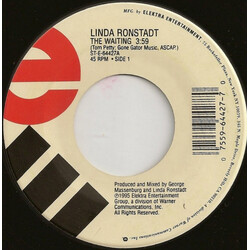 Linda Ronstadt The Waiting USED VINYL 7INCH 45 RPM SINGLE