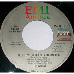 Tom Wopat True Love (Never Did Run Smooth) USED VINYL 7INCH 45 RPM PROMO STEREO