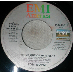 Tom Wopat Put Me Out Of My Misery USED VINYL 7INCH 45 RPM PROMO
