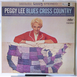 Peggy Lee Blues Cross Country Vinyl LP USED