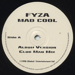 Fyza Mad Cool VINYL 12" USED