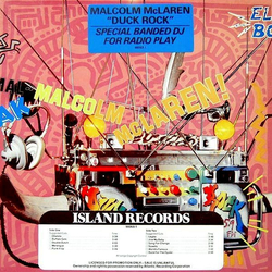 Malcolm McLaren Duck Rock Vinyl LP USED
