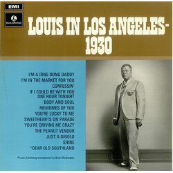 Louis Armstrong Louis In Los Angeles - 1930 Vinyl LP USED