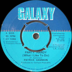 Patrick Gammon Party Hardy Vinyl 7" USED