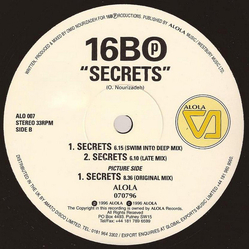 Omid '16B' Nourizadeh Secrets Vinyl 12" USED
