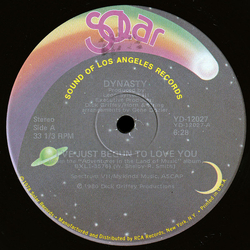 Dynasty I've Just Begun To Love You Vinyl 12" USED