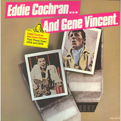 Eddie Cochran / Gene Vincent Their Finest Years: 1958 And 1956 Vinyl LP USED