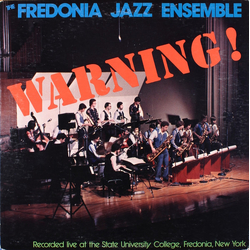 Fredonia Jazz Ensemble Warning! Vinyl LP USED