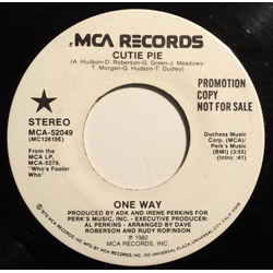 One Way Cutie Pie Vinyl 7" USED