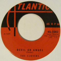 The Clovers Devil Or Angel / Hey, Doll Baby Vinyl 7" USED