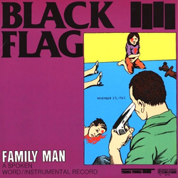 Black Flag Family Man Vinyl LP USED