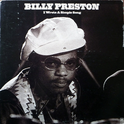 Billy Preston I Wrote A Simple Song Vinyl LP USED