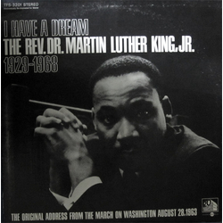 Dr. Martin Luther King, Jr. I Have A Dream 1929-1968 - The Original Address From The March On Washington August 28, 1963 Vinyl LP USED