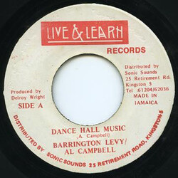 Barrington Levy / Al Campbell Dance Hall Music USED VINYL 7INCH 45 RPM