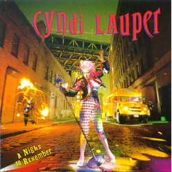 Cyndi Lauper A Night To Remember Vinyl LP USED