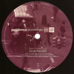 Glenn Underground Society Rules Vinyl 12" USED