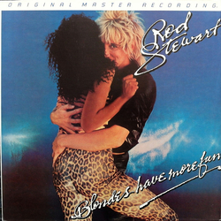 Rod Stewart Blondes Have More Fun Vinyl LP USED