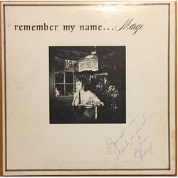 Marge (9) Remember My Name Vinyl LP USED