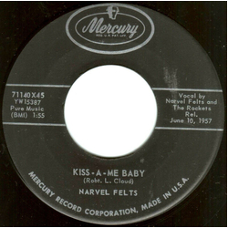 Narvel Felts Kiss-A-Me Baby / Foolish Thoughts Vinyl 7" USED
