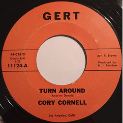 Cory Cornell Turn Around Vinyl 7" USED