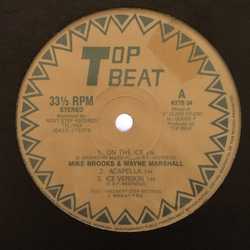 Mike Brooks / Wayne Marshall W Marshall On The Ice Vinyl 12" USED