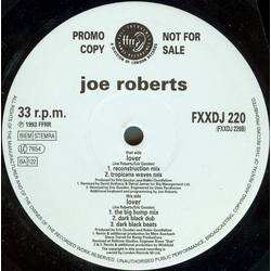 Joe Roberts Lover Vinyl 12" USED