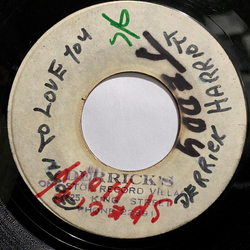 Derrick Harriott / Bobby Ellis / The Crystalites Born To Love You / Alfred Hitchcock Vinyl 7" USED