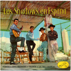 The Shadows Los Shadows En España Vinyl 7" USED