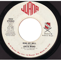Anita Ward Ring My Bell Vinyl 7" USED
