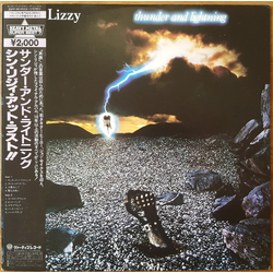 Thin Lizzy Thunder And Lightning Vinyl LP USED