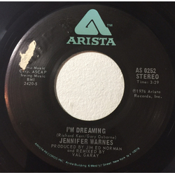 Jennifer Warnes I'm Dreaming Vinyl 7" USED
