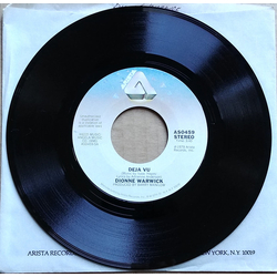 Dionne Warwick Deja Vu / All The Time Vinyl 7" USED