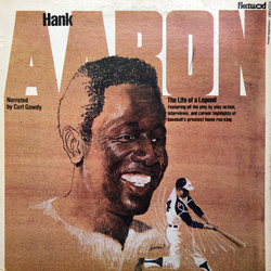 Curt Gowdy (2) Hank Aaron - The Life Of A Legend Vinyl LP USED