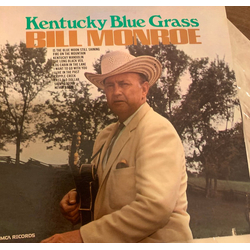 Bill Monroe & His Blue Grass Boys Kentucky Blue Grass Vinyl LP USED