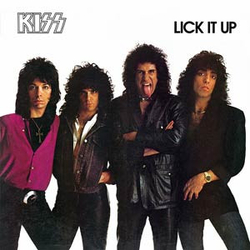 Kiss Lick It Up Vinyl LP USED