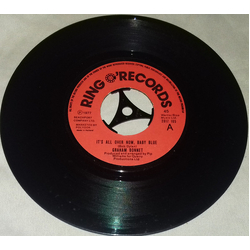 Graham Bonnet It's All Over Now, Baby Blue Vinyl 7" USED