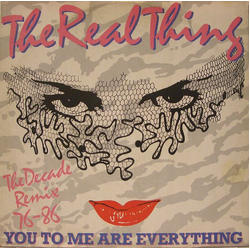 The Real Thing You To Me Are Everything (The Decade Remix 76-86) Vinyl 12" USED