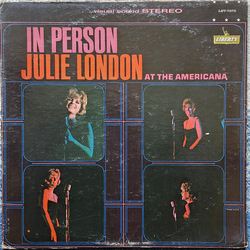 Julie London In Person At The Americana Vinyl LP USED