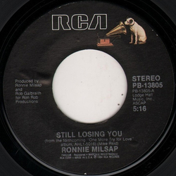 Ronnie Milsap Still Losing You Vinyl 7" USED