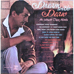 Dean Martin Dream With Dean (The Intimate Dean Martin) Vinyl LP USED